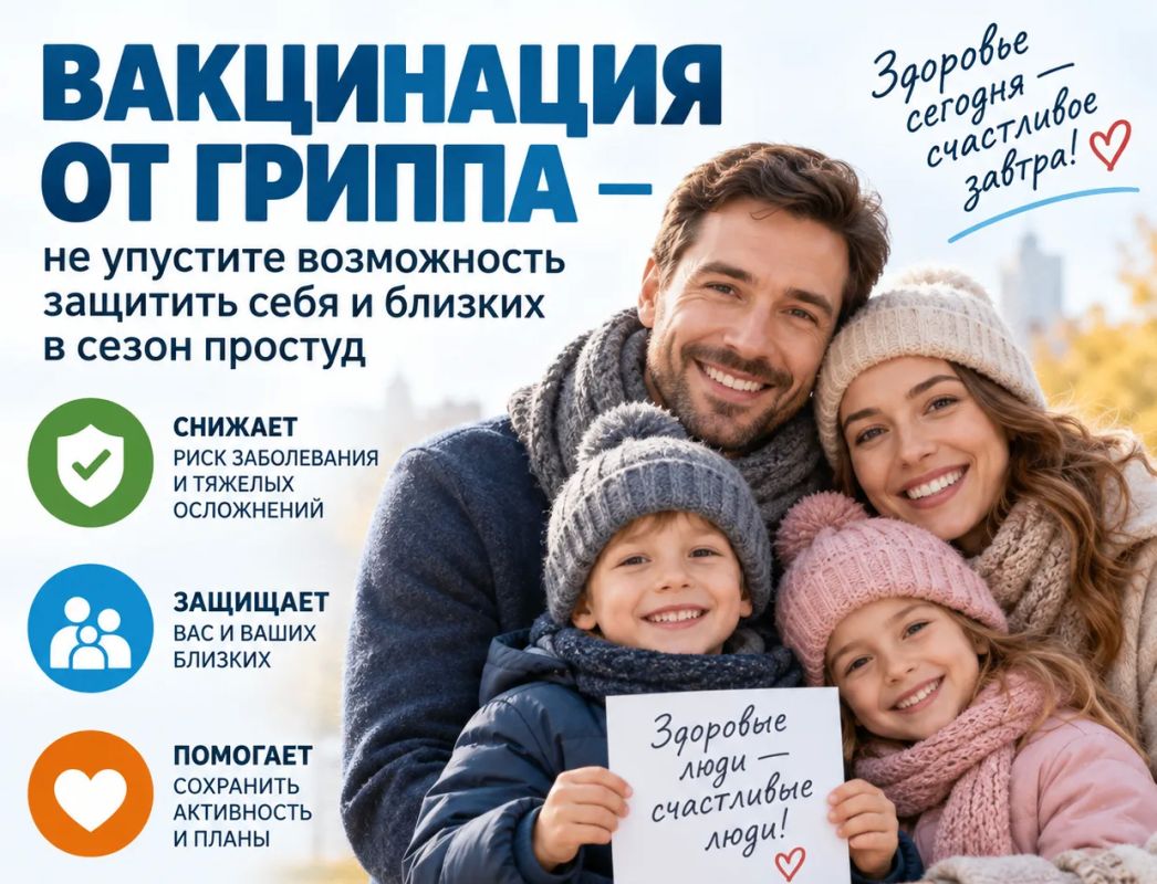 Вакцинация от гриппа в Новочебоксарске