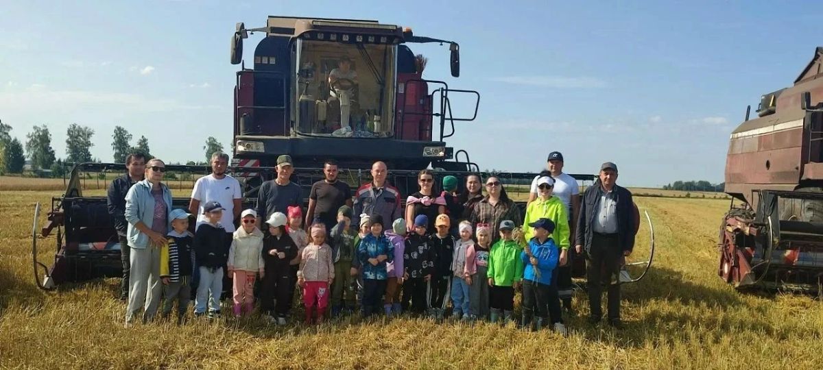 Ибресинские дошколята вышли в поля Ибресинские дошколята вышли в поля