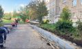 В Канаше во дворах домов №1 и №2 на улице Машиностроителей идут работы по благоустройству в рамках проекта "НИМЕ -- Народный бюджет"