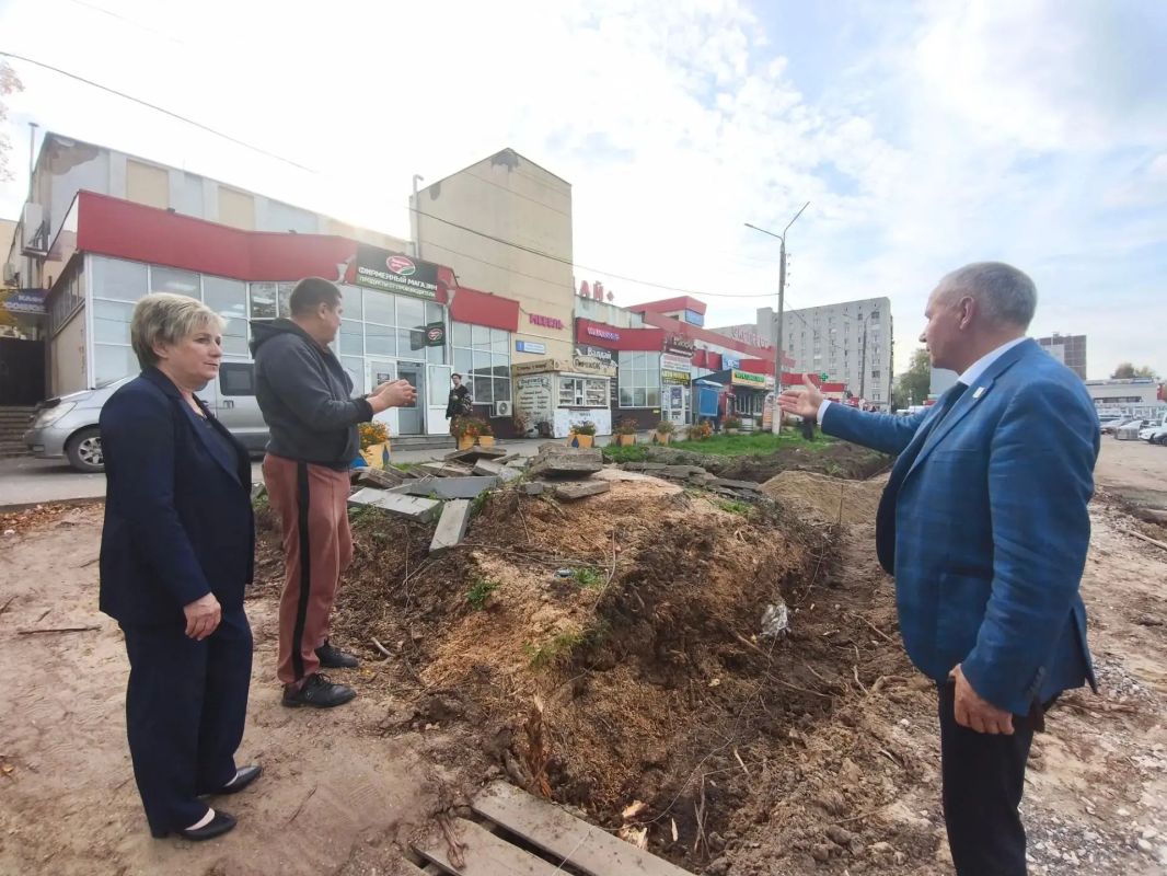 Продолжаю лично следить за ходом работ на ключевых объектах благоустройства в Новочебоксарске Продолжаю лично следить за ходом работ на ключевых объектах благоустройства в Новочебоксарске