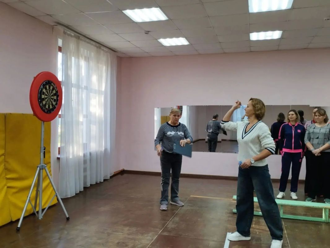 В Шумерлинском муниципальном округе состоялся I этап Спартакиады среди женщин «Грация села», приуроченной ко Дню сельской женщины Чувашии В Шумерлинском муниципальном округе состоялся I этап Спартакиады среди женщин «Грация села», приуроченной ко Дню сельской женщины Чувашии