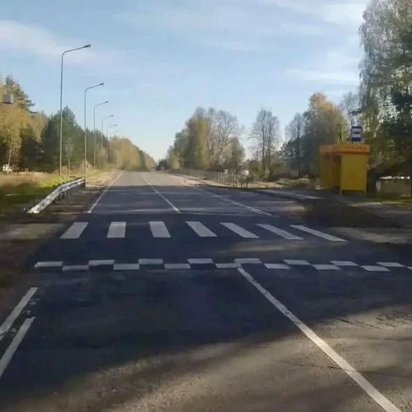 В селе Калинино Вурнарского округа построили 2,66 км тротуаров В селе Калинино Вурнарского округа построили 2,66 км тротуаров
