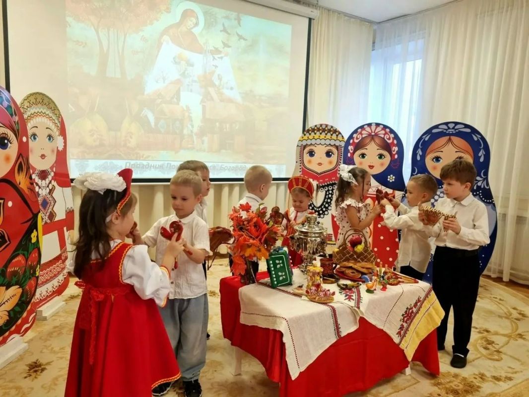 В детских садах Чувашии состоялись торжества, посвященные Покрову Пресвятой Богородицы В детских садах Чувашии состоялись торжества, посвященные Покрову Пресвятой Богородицы