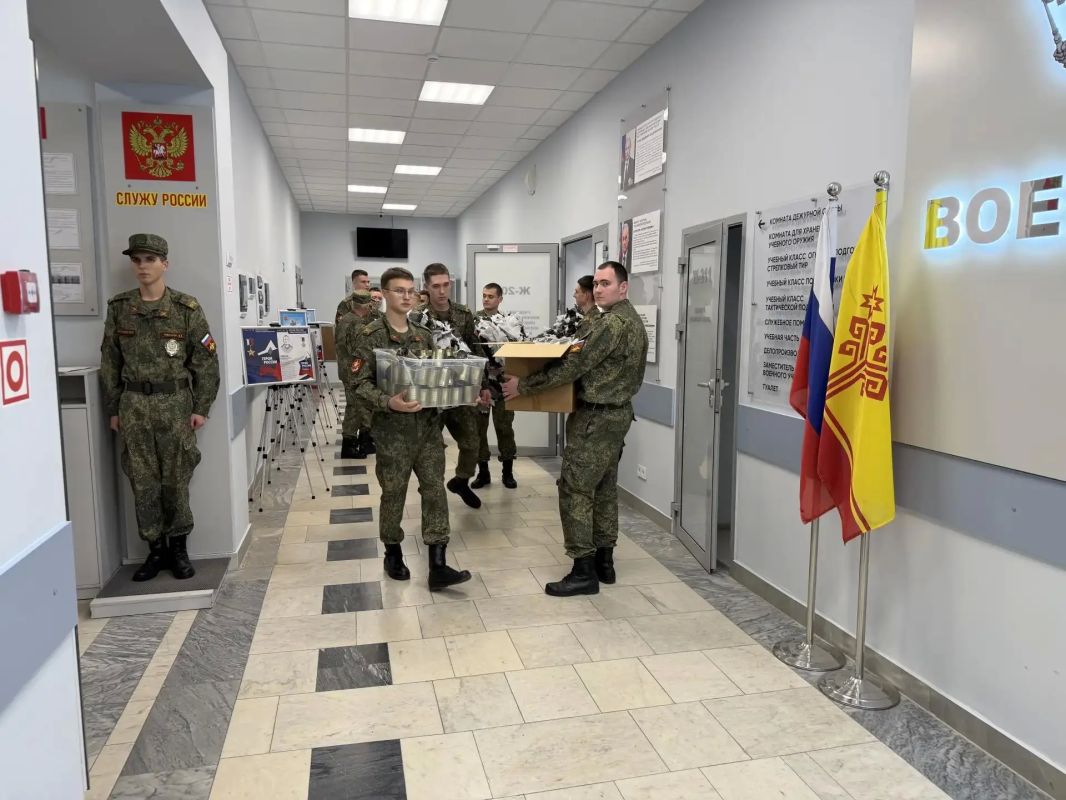 Курсанты ЧГУ подготовили помощь для военнослужащих Курсанты ЧГУ подготовили помощь для военнослужащих